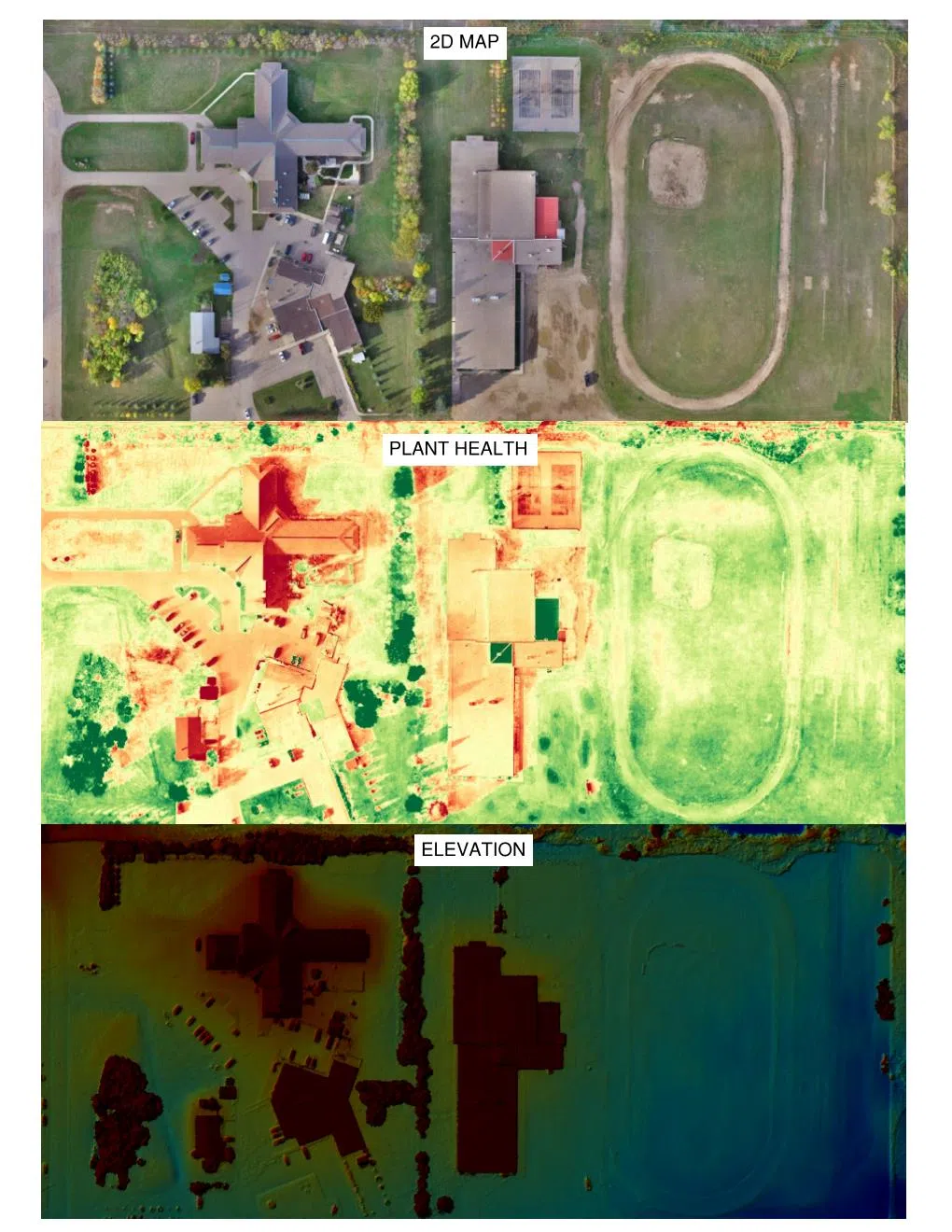 Orthomosaic Layers Map